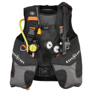 CHALECO COMPENSADOR WAVE BLK/CHAR/ORANGE